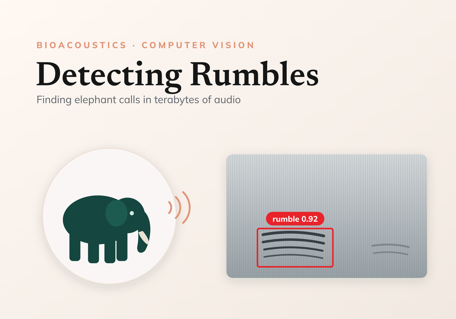 How to detect elephant rumbles at scale